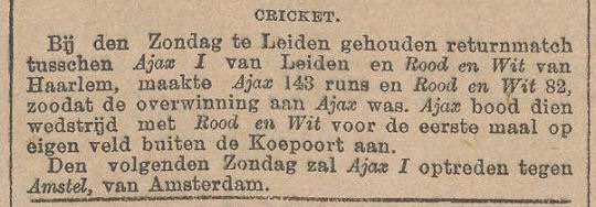 1897, Ajax-Rood en Wit